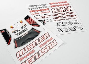 Traxxas 3716 Decalsheet Rustler