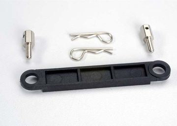 Traxxas 3727 Battery Hold-down Plate Black
