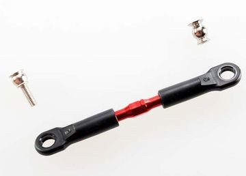 Traxxas 3737 Turnbuckle Complete Camber Link 69mm Aluminium Red