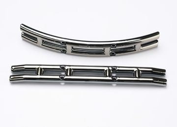Traxxas 3926 Bumpers Black Chrome Front & Rear