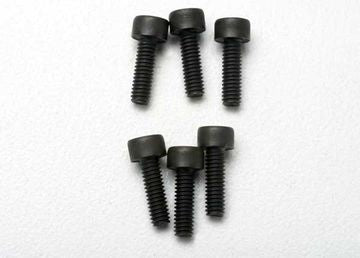 Traxxas 3965 Screws M2.5x8mm Cap-head Hex Socket (6)