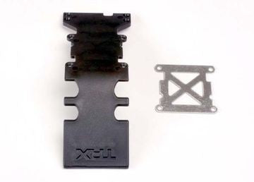 Traxxas 4938 Skidplate Rear Black