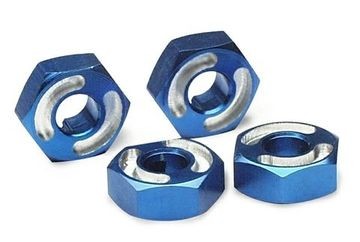 Traxxas 4954X Hex Wheel Hubs 14mm Aluminium (4)