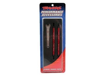 Traxxas 5141R Turnbuckle Toe Links Front 112mm Aluminium Red (2)