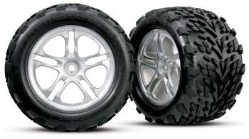 Traxxas 5174 Tires & Wheels Talon/SS Chrome (14mm) 3,8" (2)