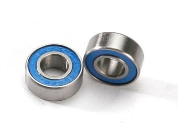 Traxxas 5180 Ball Bearing 6x13x5 Blue Rubber Seal (2)