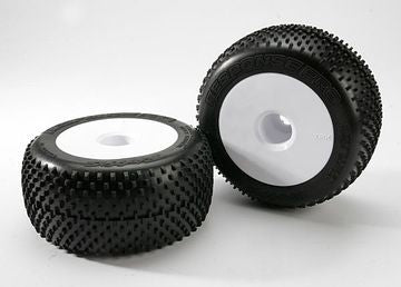 Traxxas 5375R Tires & Wheels Response Pro/Dish (17mm) 3.8" (2)