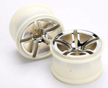 Traxxas 5574 Wheels Twin-Spoke (Nitro Front) 2.8" (2)