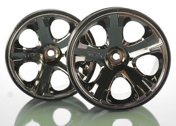 Traxxas 5576A Wheels All-Star Black Chrome 2.8" (2)