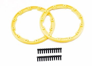 Traxxas 5665 Wheel ring yellow (2)