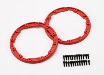 Traxxas 5667 Sidewall Protector, headlock style red