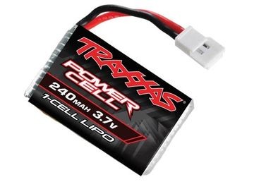 Traxxas 6237 Li-Po Battery 1S 3,7V 240mAh QR-1 * Disc.