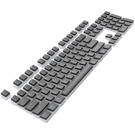 Dark Project KS-0049 puddings PBT Keycaps, ENG/RU/UA Black