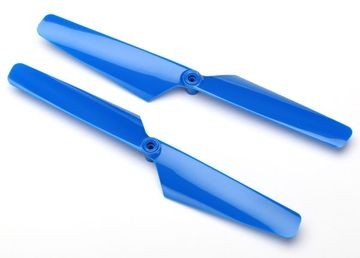 Traxxas 6629 ROTOR BLADE SET, BLUE (2)
