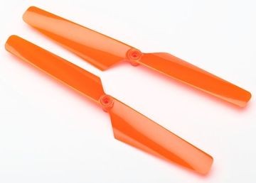 Traxxas 6630 Rotor Blade Set Orange (2)  Alias