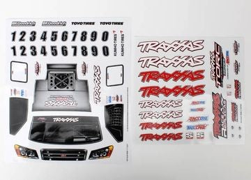 Traxxas 7013X Decal Sheets 1/16 Slash Team Truck