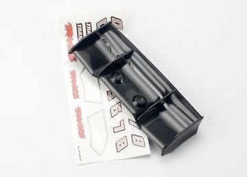 Traxxas 7122 Wing Black 1/16 E-Revo