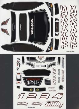 Traxxas 7313 Decal sheet Rally 1/16