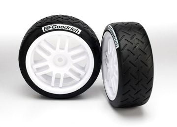 Traxxas 7372R Tires and wheels, assembled