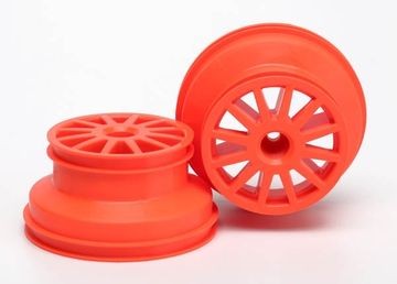 Traxxas 7472A Wheels, orange (2)