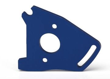 Traxxas 7490 Motor Plate Blue  Rustler 4x4, Slash 4x4(LCG), Rally
