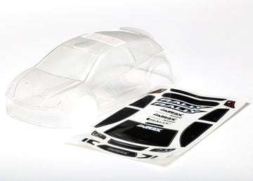 Traxxas 7511 BODY, 1/18TH RALLY, CLEAR