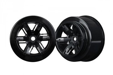 Traxxas 7771 Wheels X-Maxx Black (2)