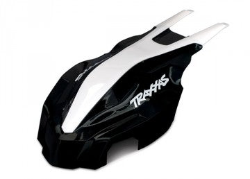 Traxxas 7913 Canopy front Black/White Aton*