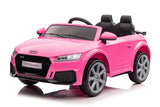 Audi TT RS Roadster Pink – 2x12V med Li-Ion batteri