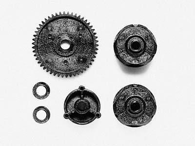 TG-10 SPURGEAR 50T/DIFF CASE