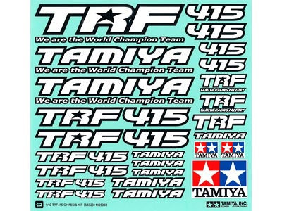 TRF-415 DECALS