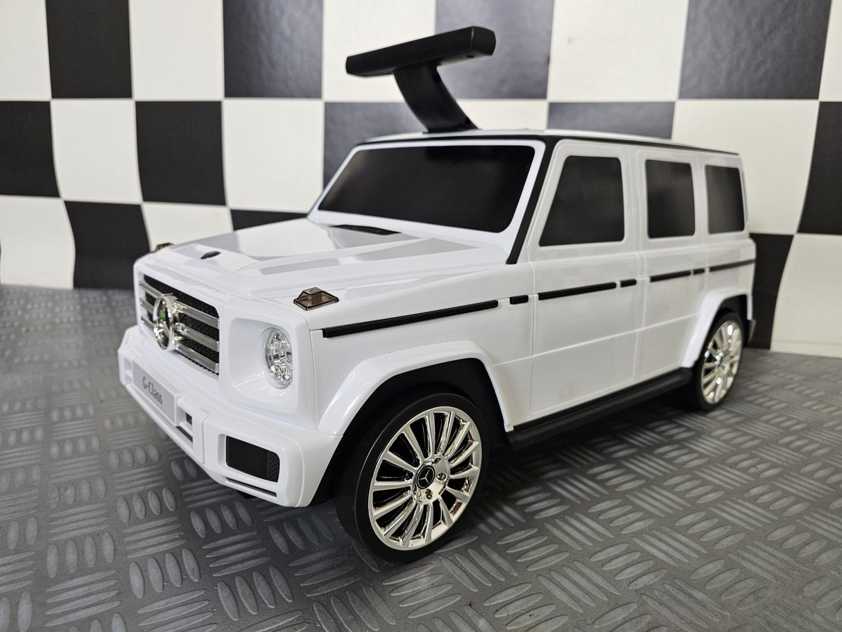 Mercedes children's travel suitcase and walker in 1