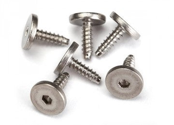 Traxxas 3233 Screws 2.6x8mm Self-tapping Flathead Hex Socket (6)