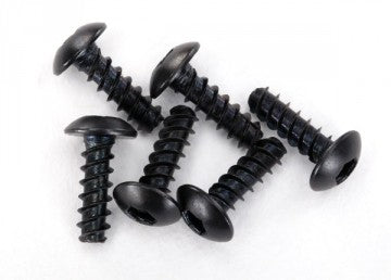 Traxxas 7943 Screws 2.6x8mm Self-Tapping Button-head Hex Socket (6)
