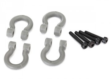 Traxxas 8234 Bumper D-Rings Grey (4)  TRX-4/6