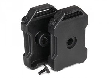 Traxxas 8022T Fuel Canisters Black (2) TRX-4