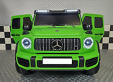 Electric children's car Mercedes G63 AMG 24 volt matt green