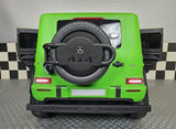 Electric children's car Mercedes G63 AMG 24 volt matt green