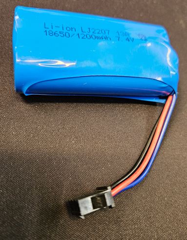 7,4v LiPo batteri Li-ion LJ2207 1200mah