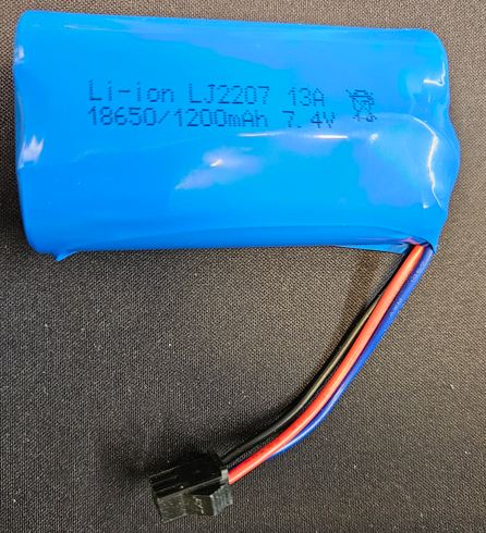 7,4v LiPo batteri Li-ion LJ2207 1200mah