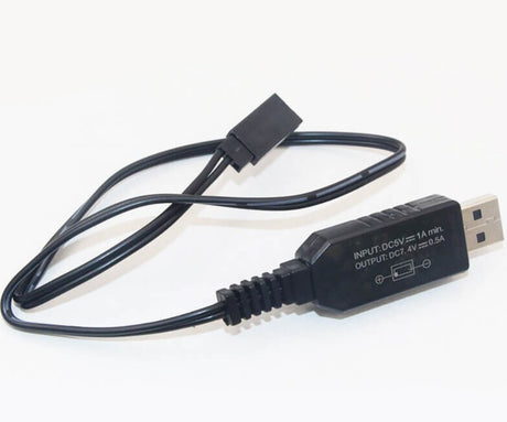 USB charger til 6,4V 700mAh LiFePo batteri