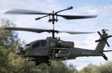 Fjernstyret Apache AH-64 Koaksial begynder helikopter – 3,5-kanals RTF