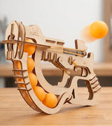 3D træbyggesæt – bordtennis-kanon (Woodcraft)