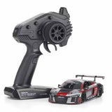 Kyosho Mini-Z MR-04 RWD Audi R8 LMS 2016 Gray/Red – fjernstyret bil 1:27 RTR (32357RGB)