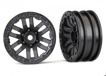 Traxxas 8271 Wheels TRX-4 Black 1.9" (2)*