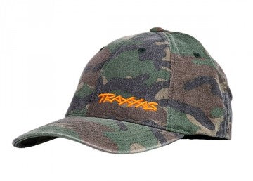 Traxxas 1187-CAMO-SM Flex Hat Curved Bill CAMO Traxxas S-M