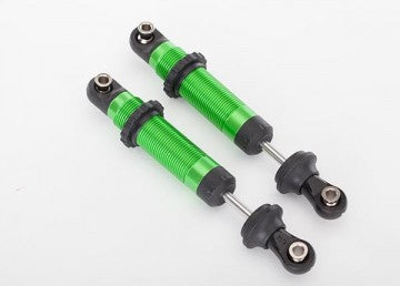 Traxxas 8260G Shocks gts hard-anodized green alu assembled (2)