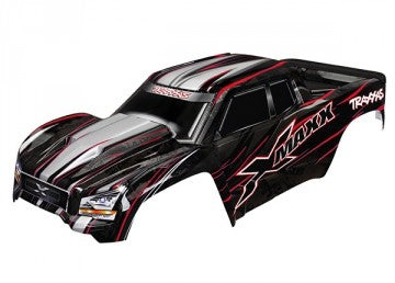 Traxxas 7711R Body X-Maxx ProGraphix Red