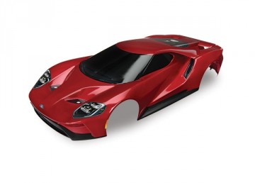 Traxxas 8311R Body Ford GT Red