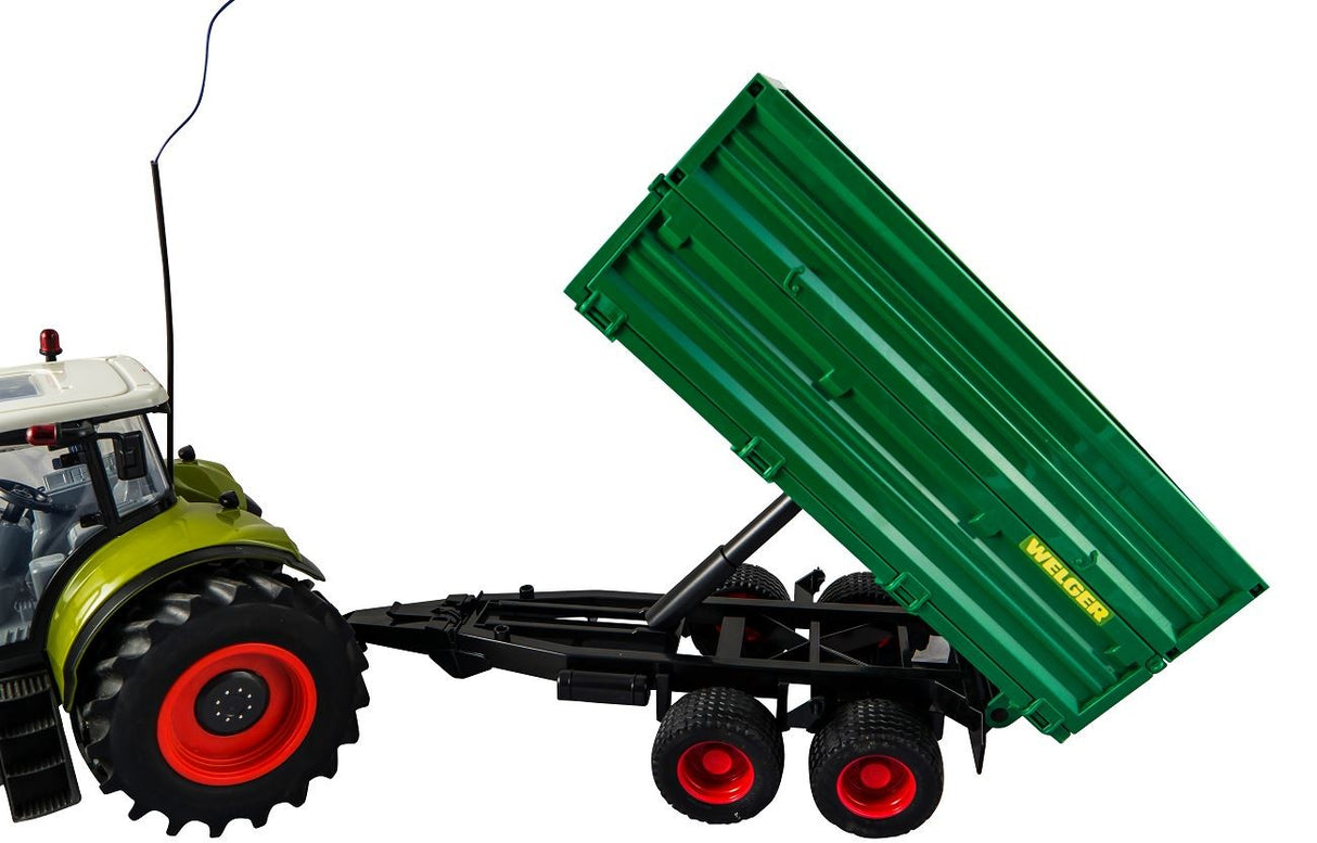Tipvogn til Fjernstyret Traktor med høje sider